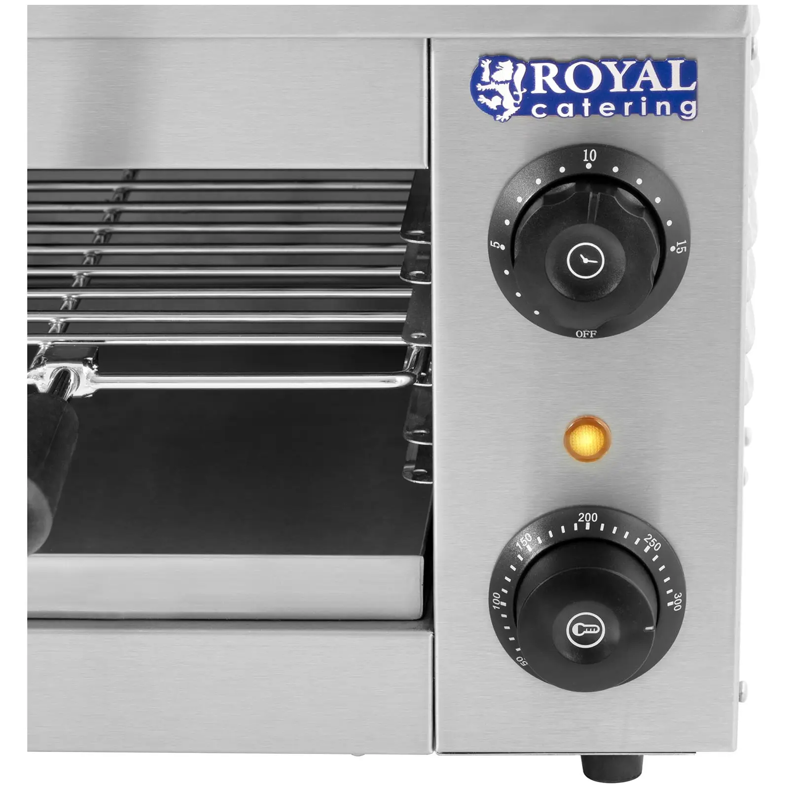 Salamander grill - 2,000 W - Royal Catering - 50–300 °C