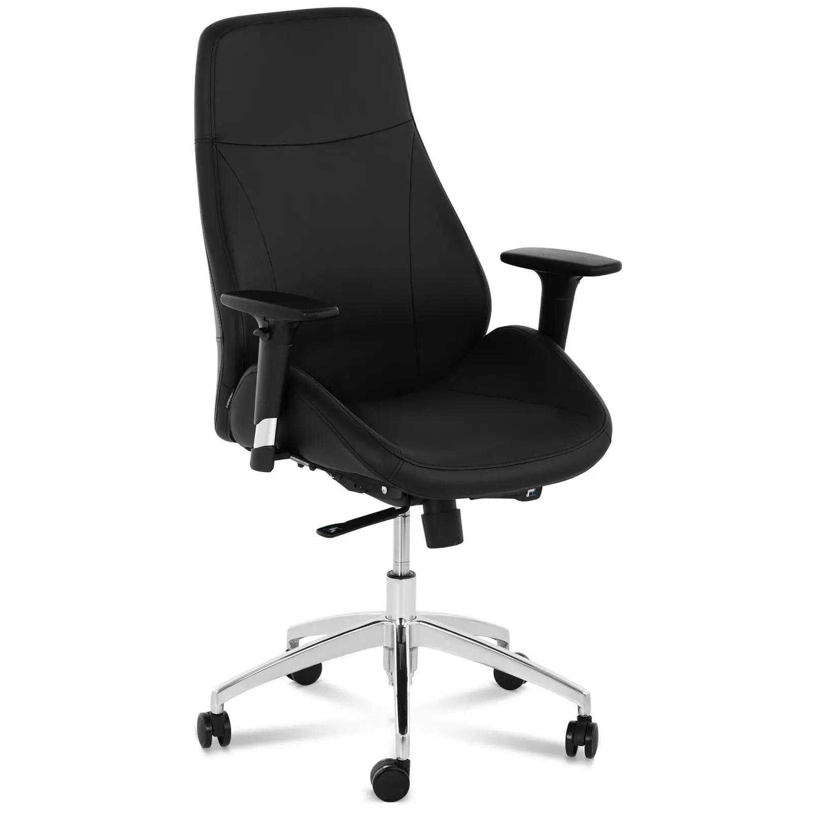 Irodai szék - főnöki szék - műbőr - króm - 150 kg | Fromm & Starck