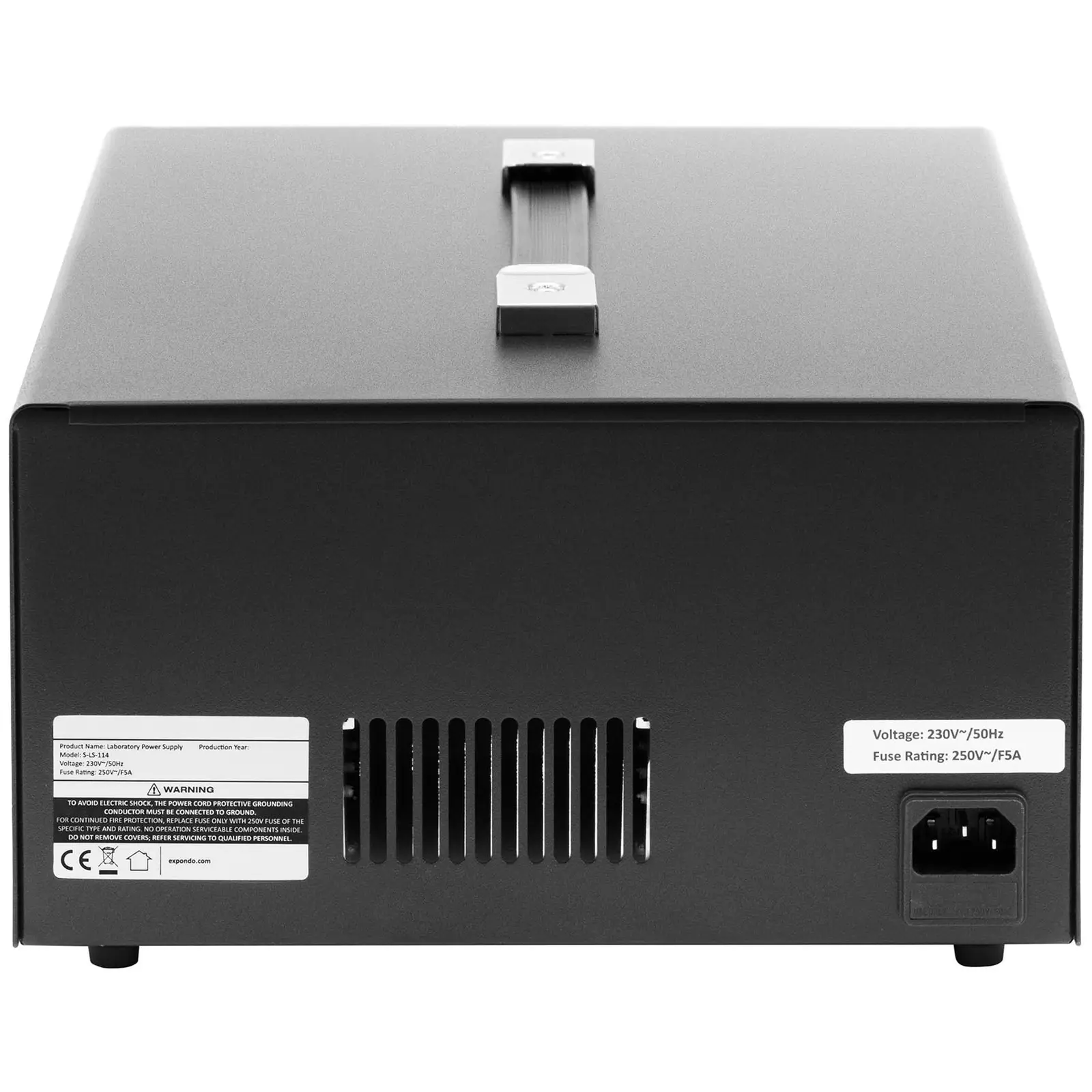 Labor tápegység - 0–30 V - 0–5 A DC - 550 W - 5 memóriahely - LED kijelző - USB/RS232