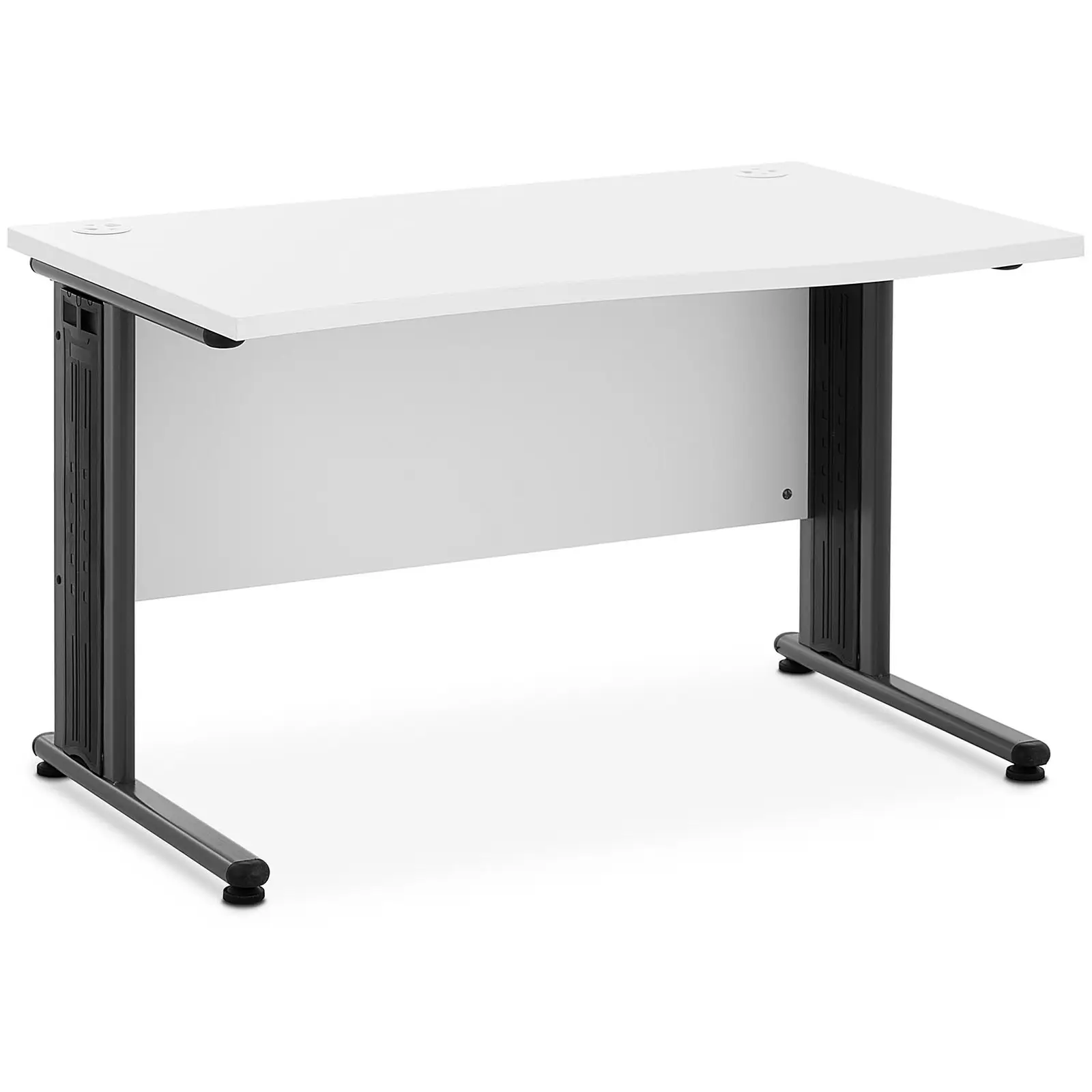 Íróasztal - 120 x 73 cm - fehér/szürke