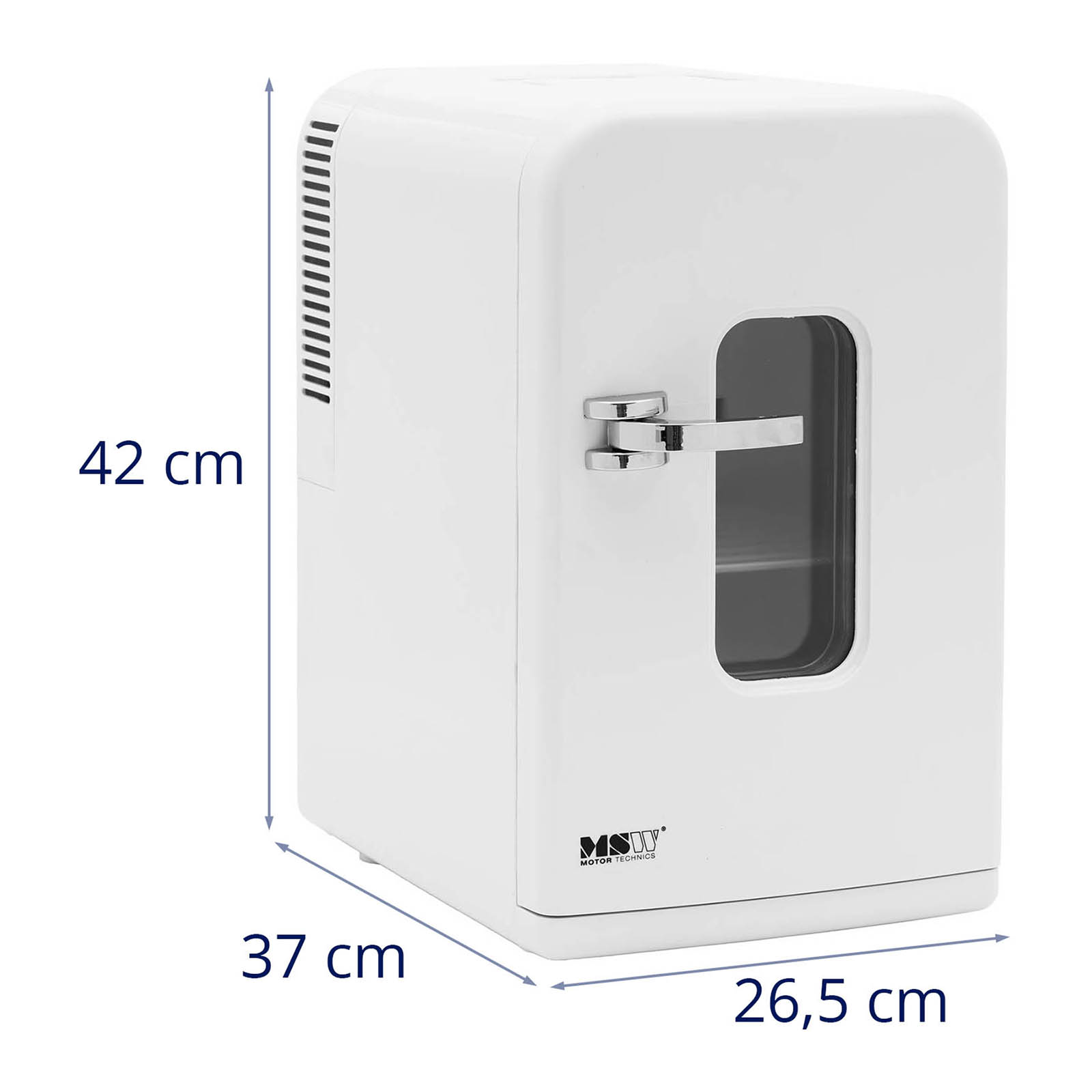 Mini hűtő - 12 V / 230 V - 2 az 1-ben melegen tartó funkcióval - 15 l - fehér