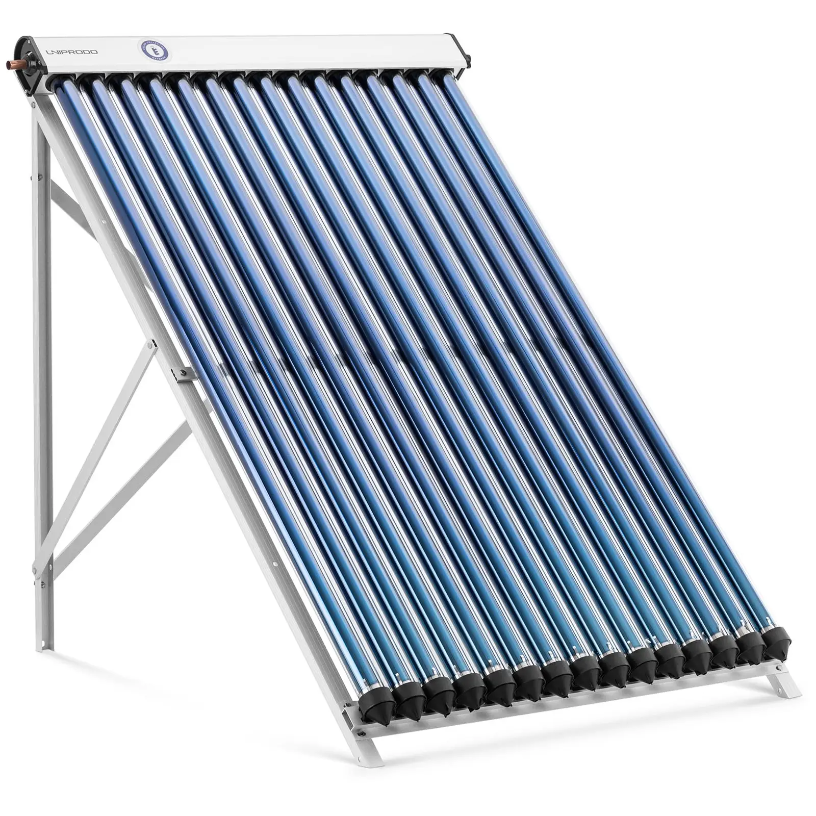 Vákuumcsöves napkollektor - napenergiával történő hőtermelés - 15 cső - 120–150 l - 1.2 m² - -45–90 °C | Uniprodo