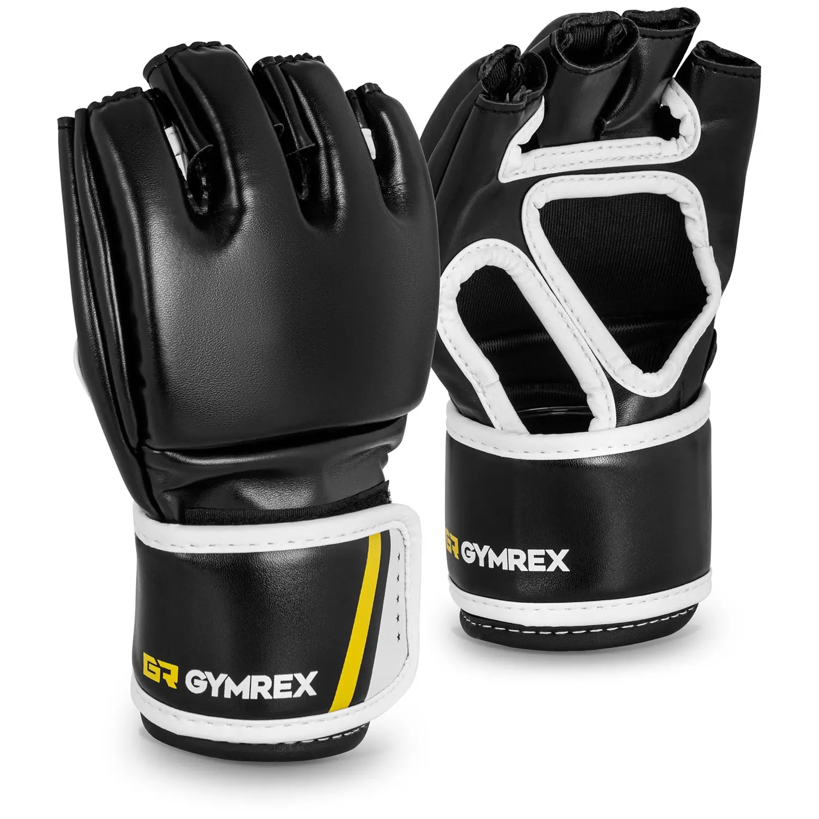 MMA kesztyű - L/XL méret - fekete - hüvelykujj nélkül | Gymrex