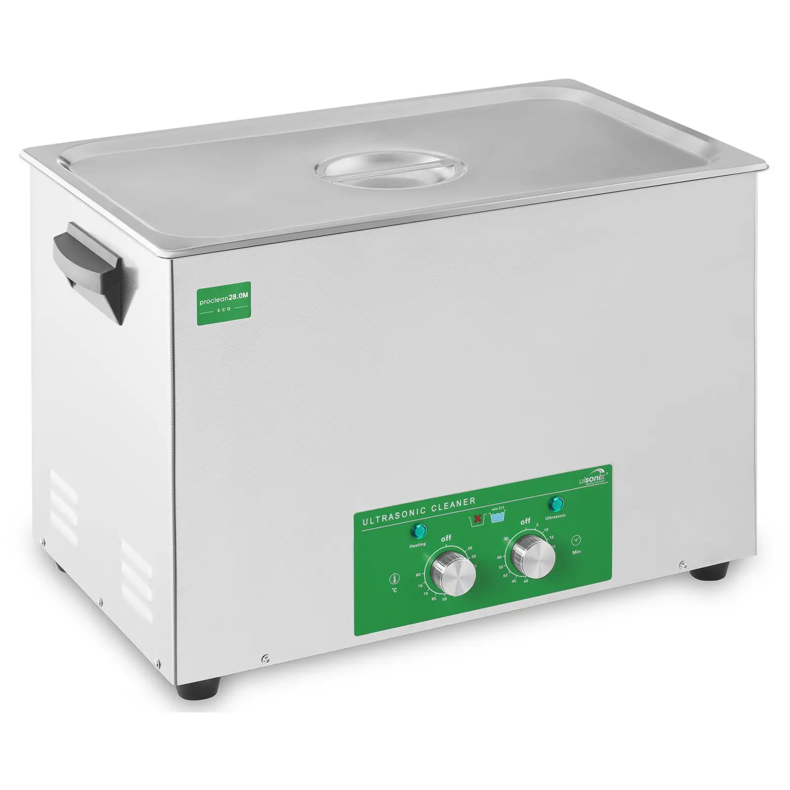 Ultrahangos tisztító - 28 liter - 480 W - Basic Eco