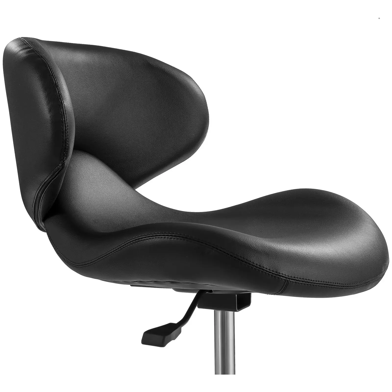Fodrász szék - 440–570 mm - 150 kg - Black