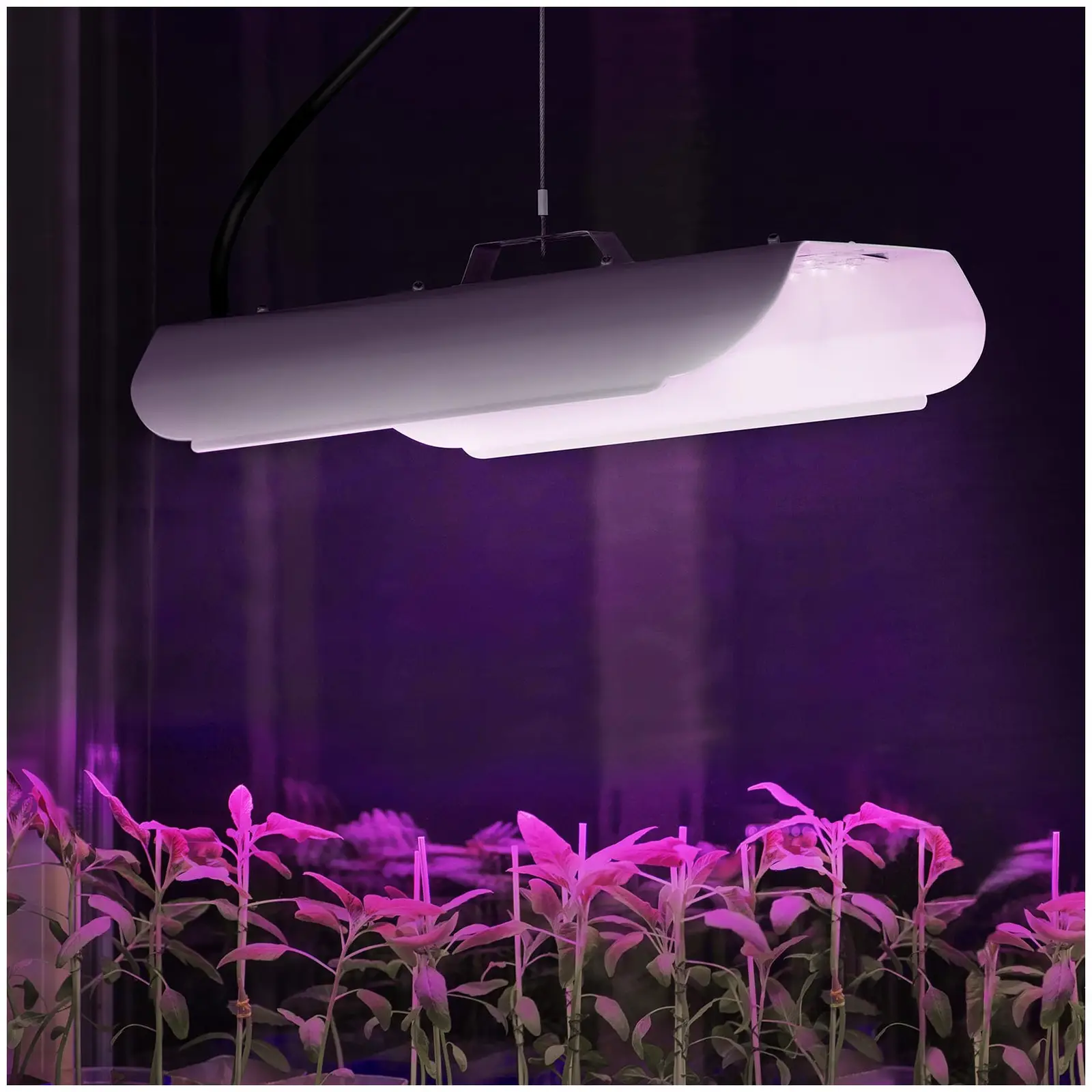 LED növénylámpa - teljes spektrum - 100 W - 136 LED - 6000 Lumen