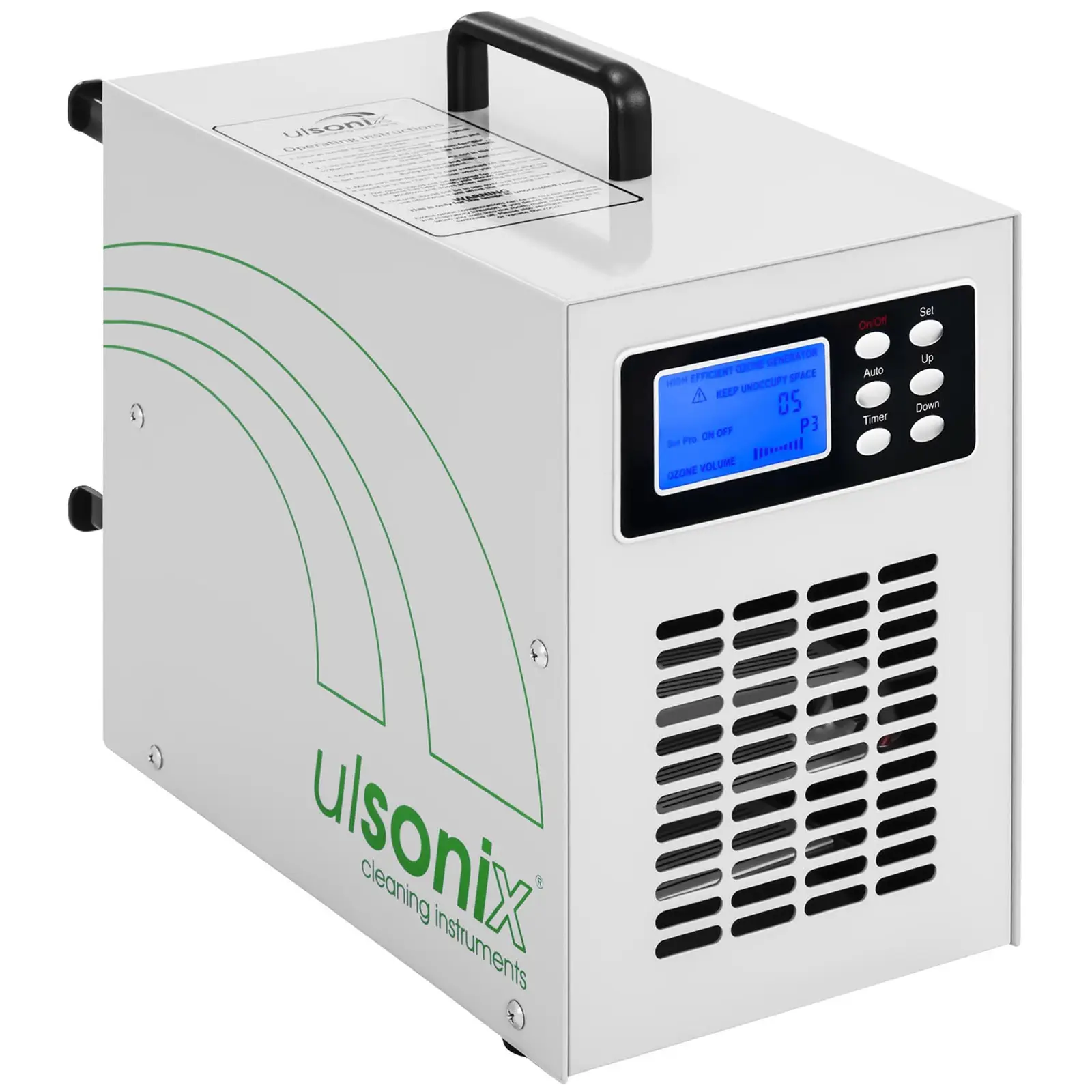 Ózongenerátor - 15.000 mg/óra - 160 Watt - digitális