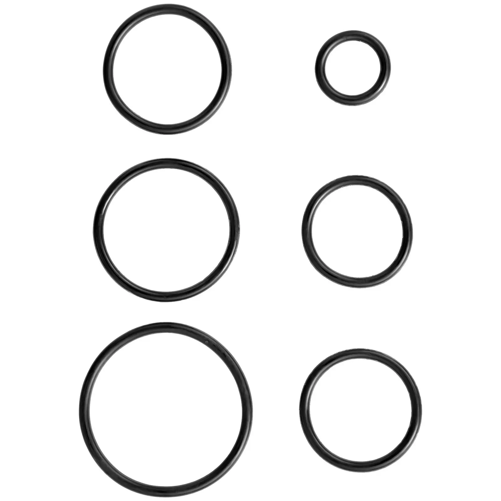 O-gyűrű készlet - 419 darabos -  Ø 3,0 - 50,0 mm (belső) / 6,0 - 57,0 mm (külső)