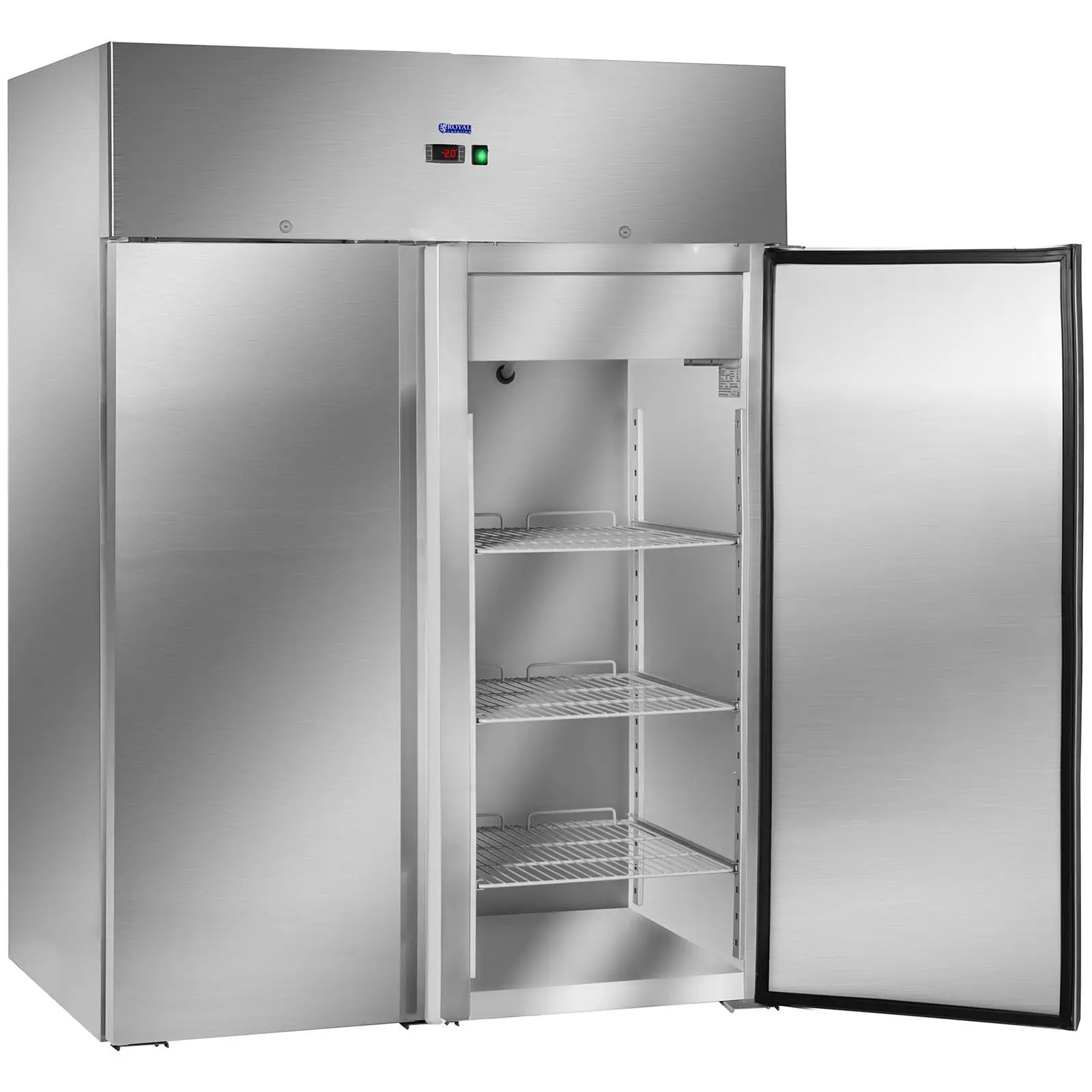 Két ajtós vendéglátóipari hűtőszekrény - 1.168 l