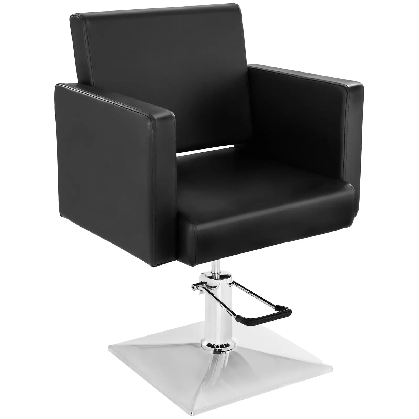 Fodrász szék - 200 kg - Fekete