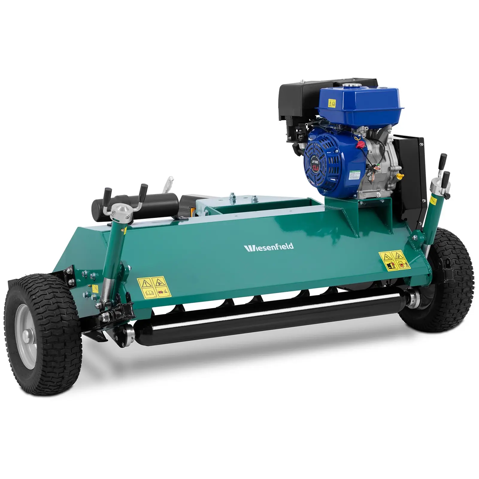 ATV szárzúzó - benzinmotor - 10 kW - vonóhorog + gömbfej (Ø 80 mm) - 1200 mm-es szélesség