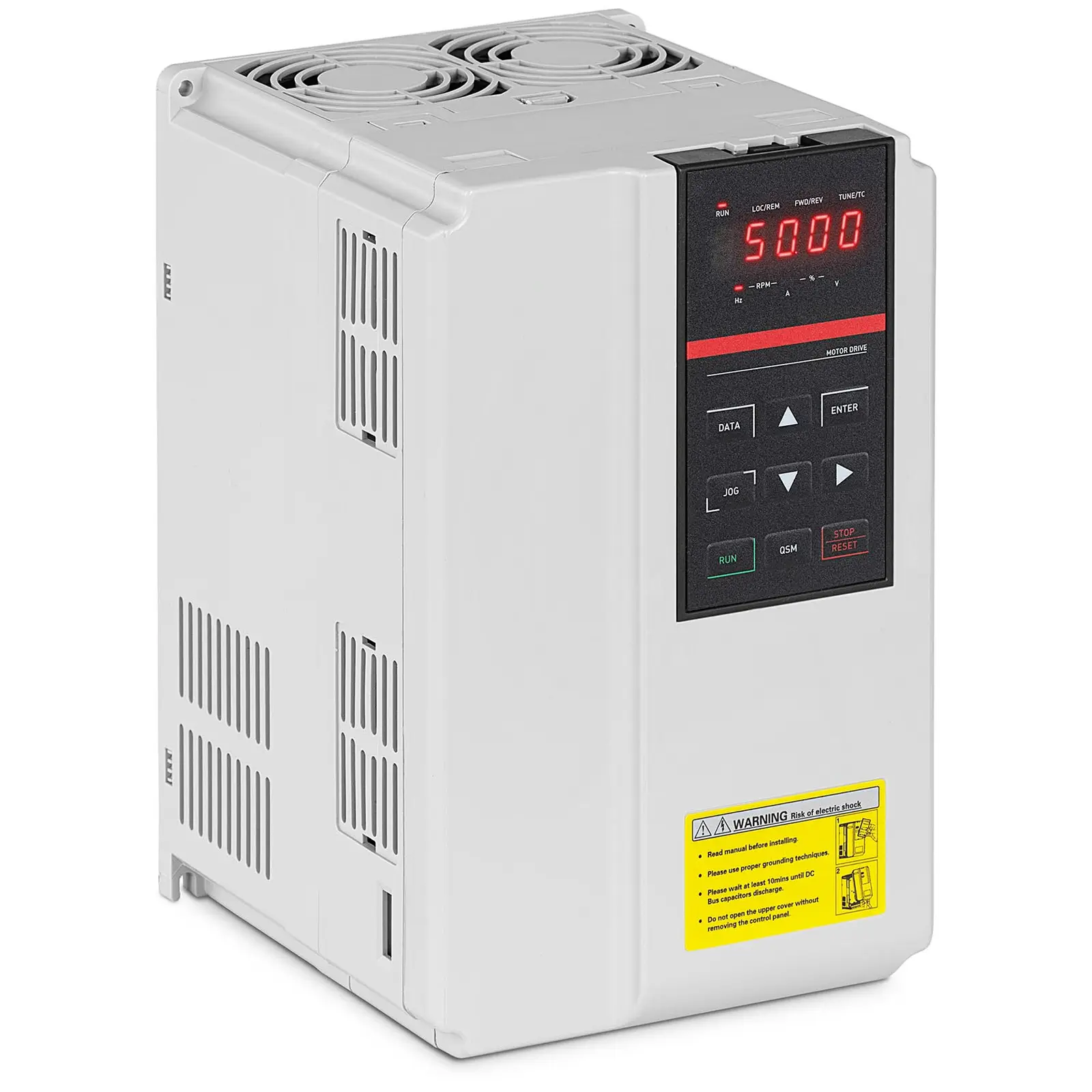 Frekvenciaváltó - 3,7 kW / 5 LE - 380 V - 50–60 Hz - LED 