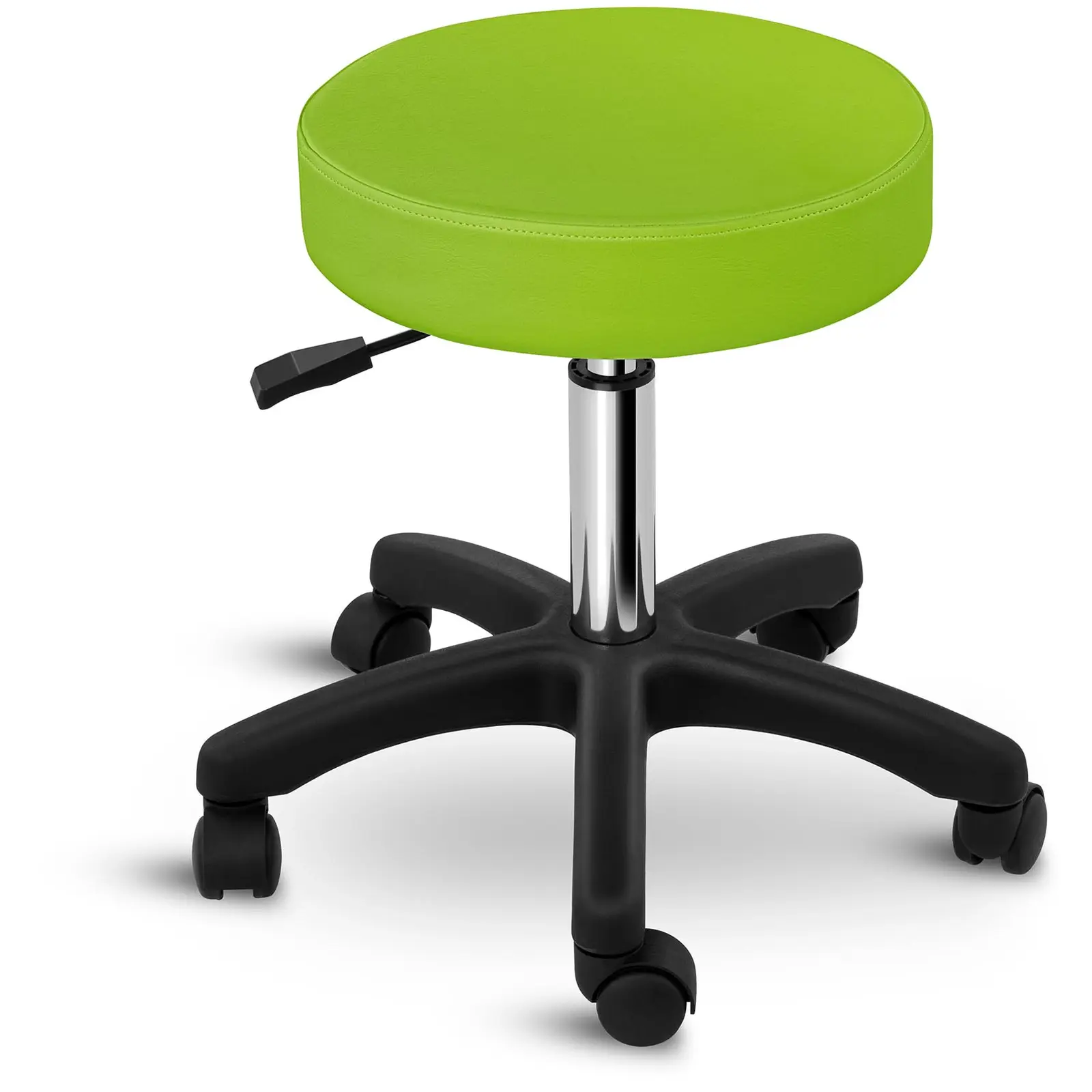 Gurulós szék - 450 - 580 mm - 150 kg - Zöld | physa