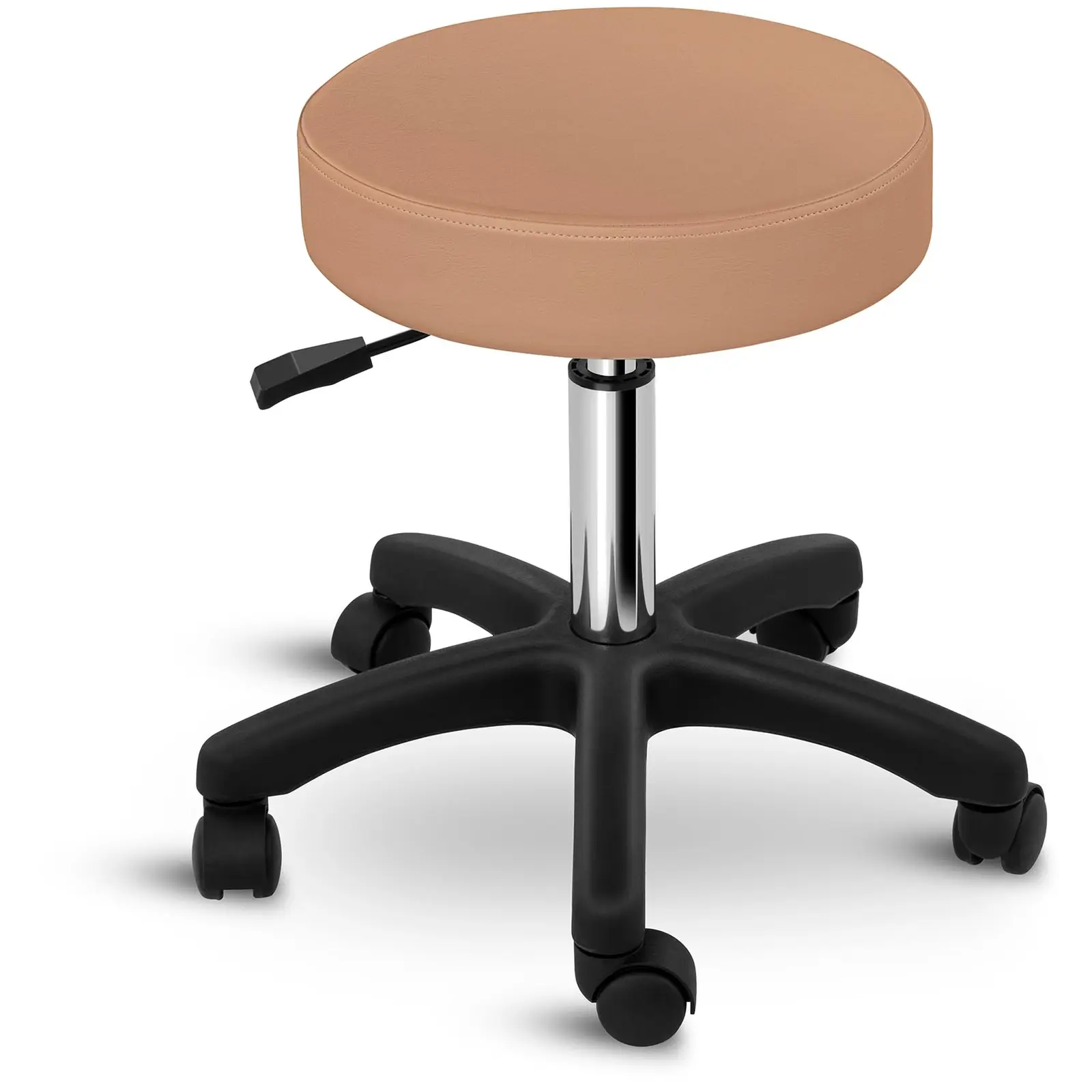 Gurulós szék - 450 - 580 mm - 150 kg - Cappuccino