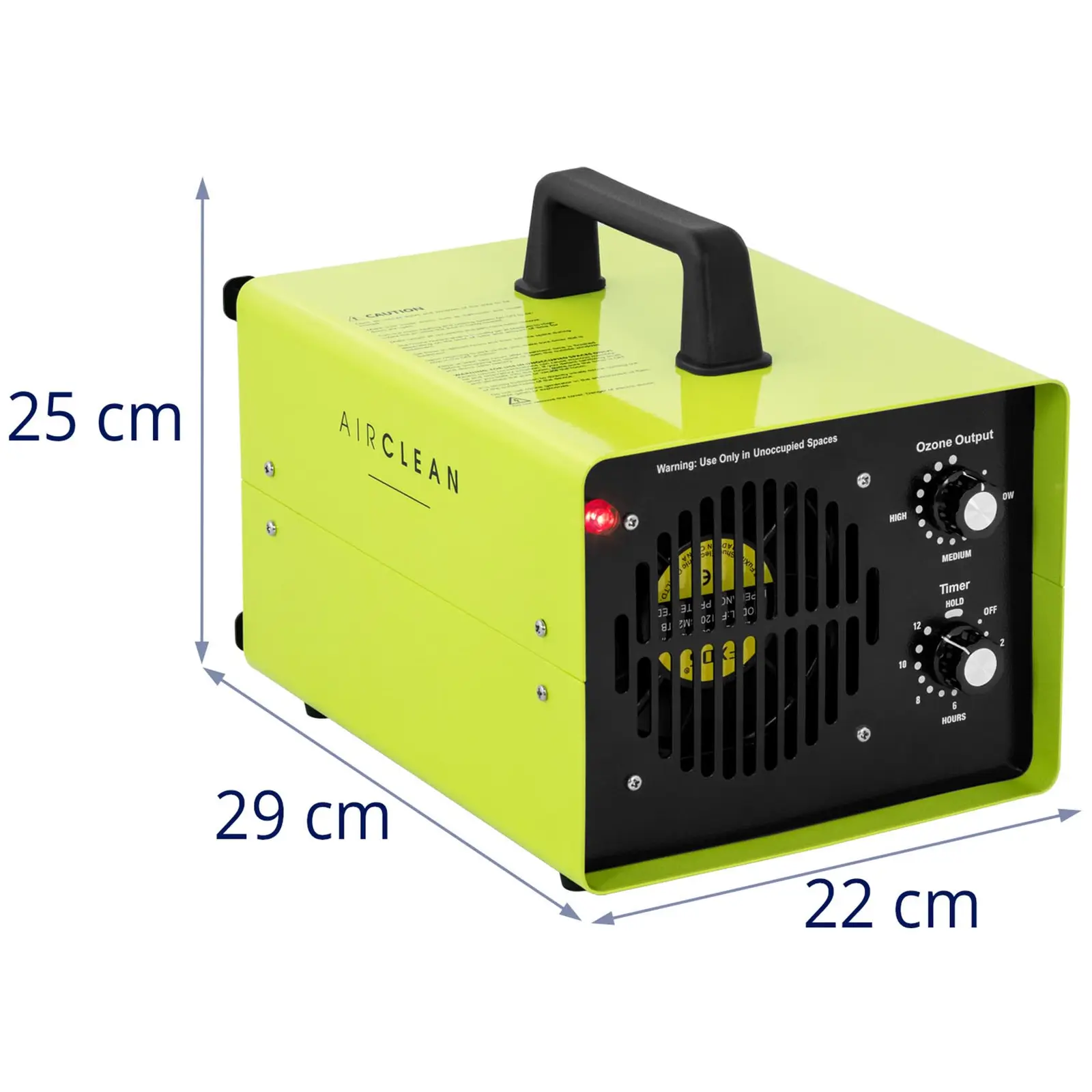 Ózongenerátor - 1.400 mg/óra - UV-fény - 55 W