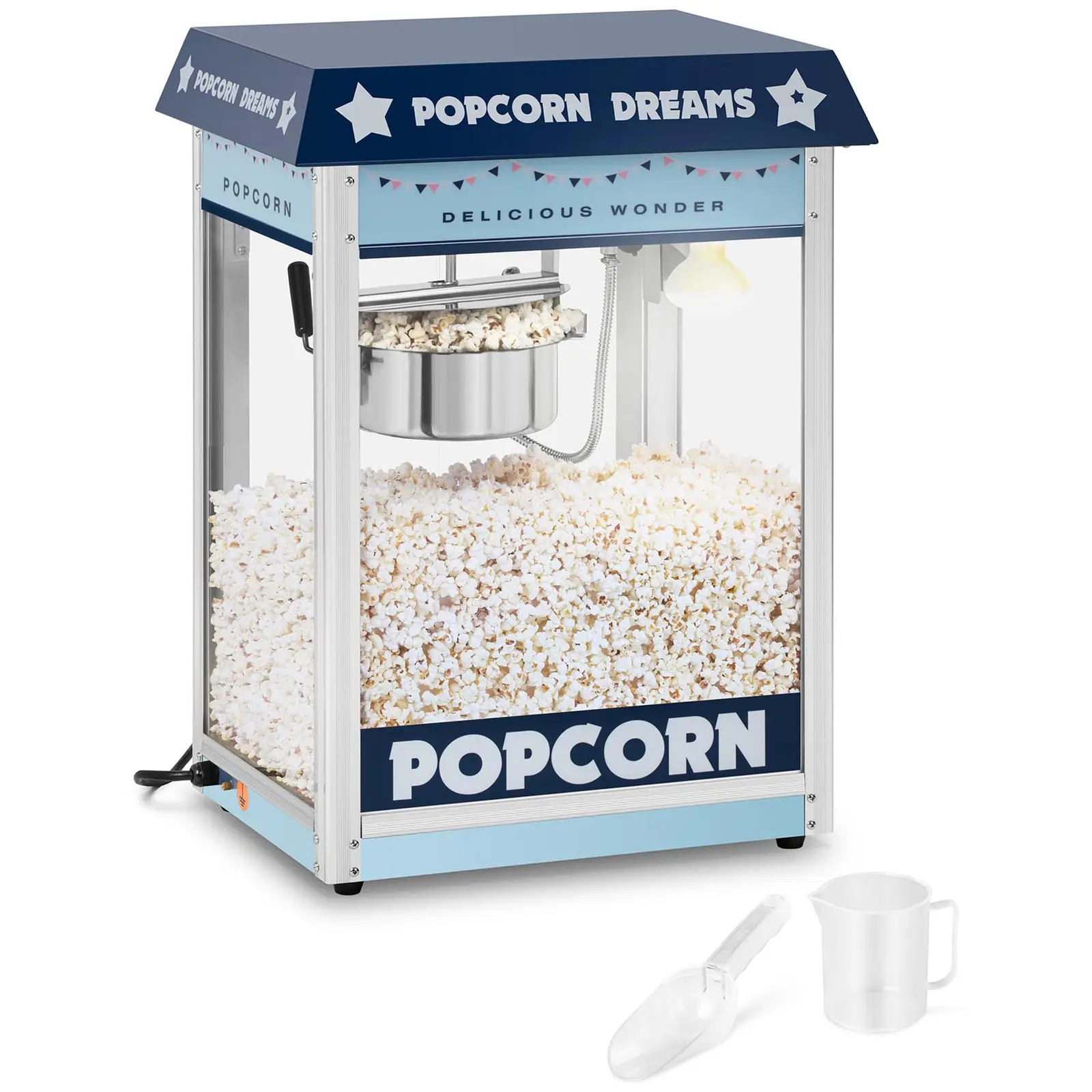 Popcorn gép - kék