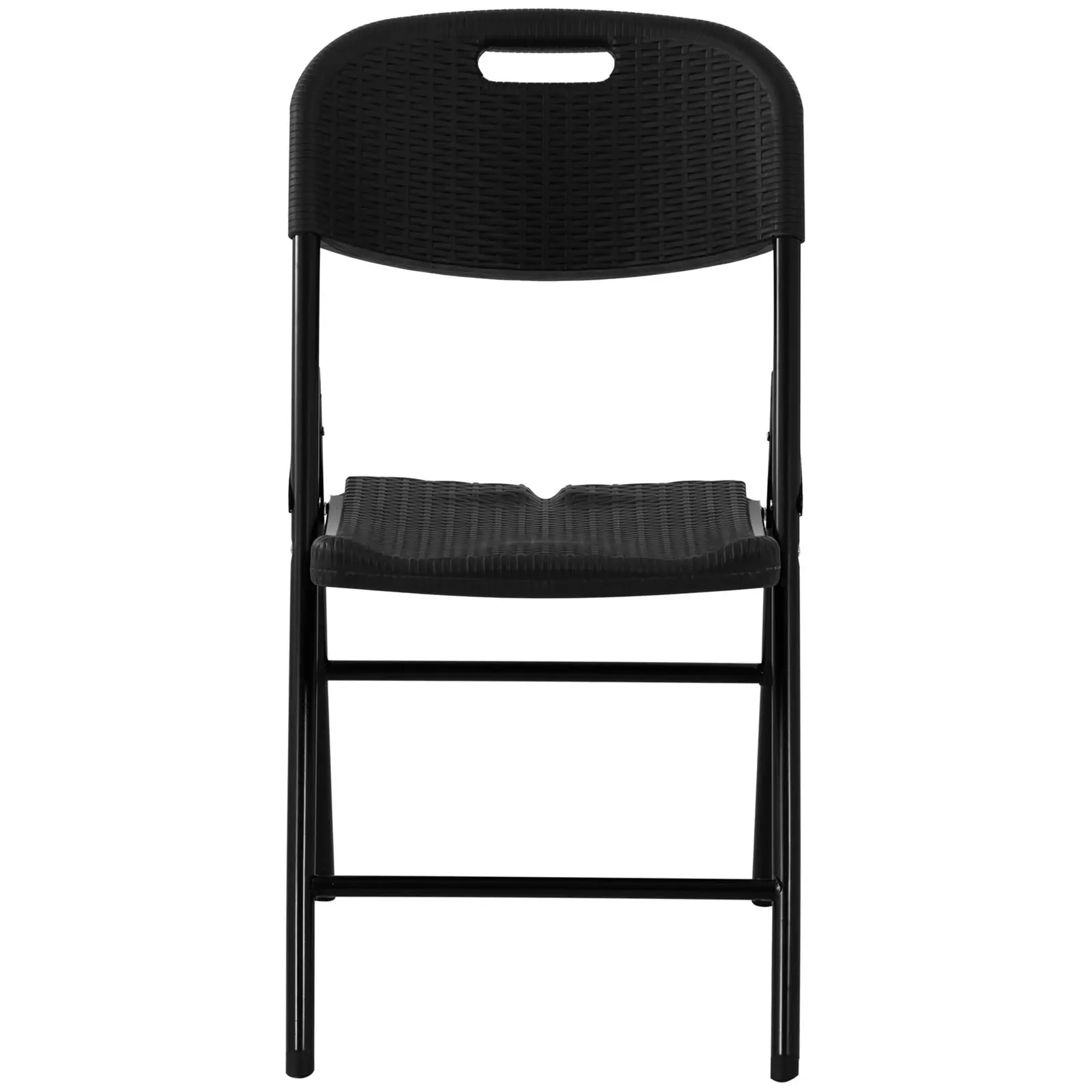 B-termék Összecsukható szék - 180 kg - Royal Catering - ülés: 40 x 38 cm - fekete