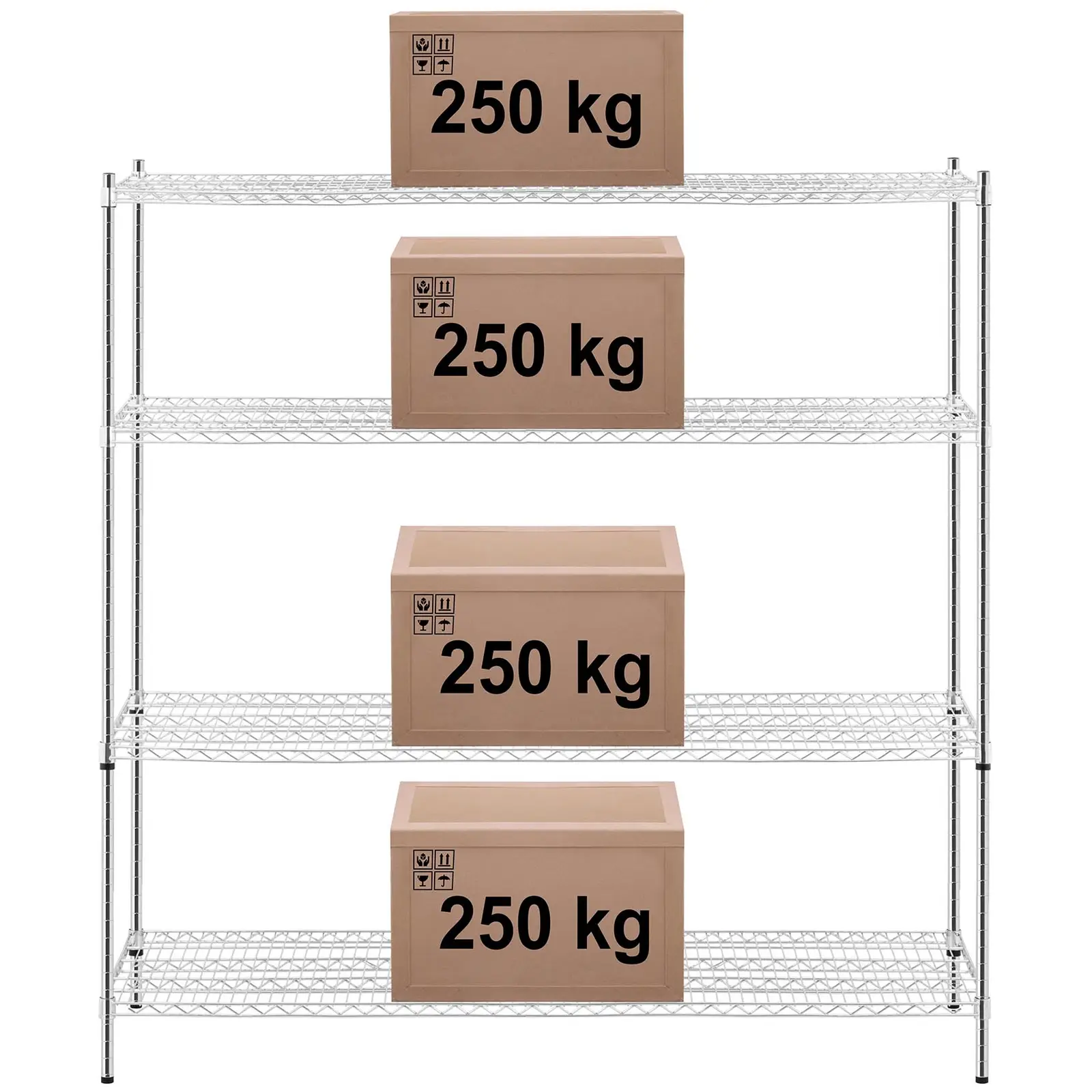 Fémpolc - 180 x 60 x 180 - 1000 kg
