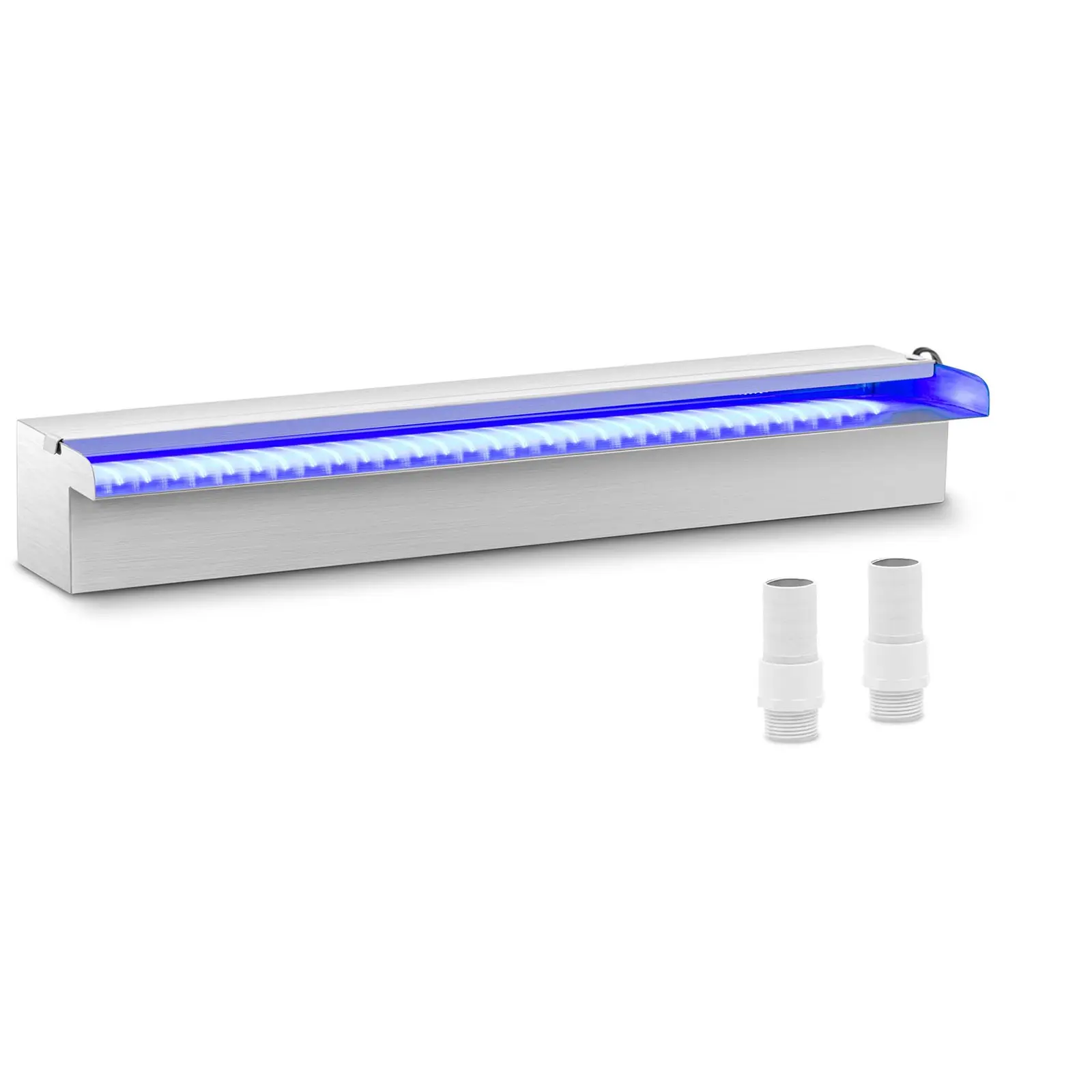 Medence szökőkút - 60 cm - LED világítás - kék/fehér