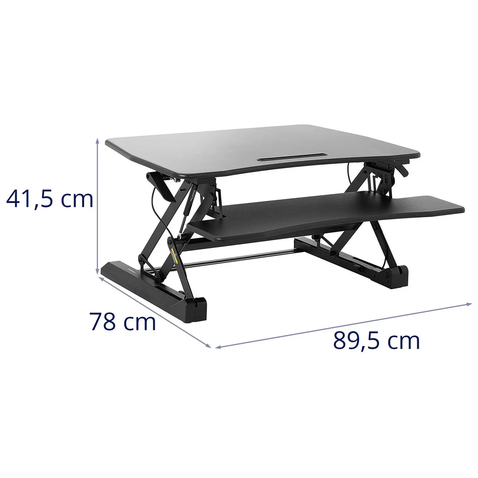 Íróasztal kiegészítő elem - fokozatmentesen állítható magasság - 16,5 - 41,5 cm