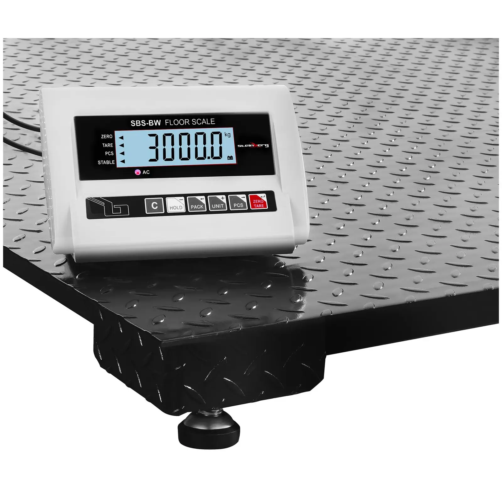 B-termék Padlómérleg - 3 t / 1 kg - LCD