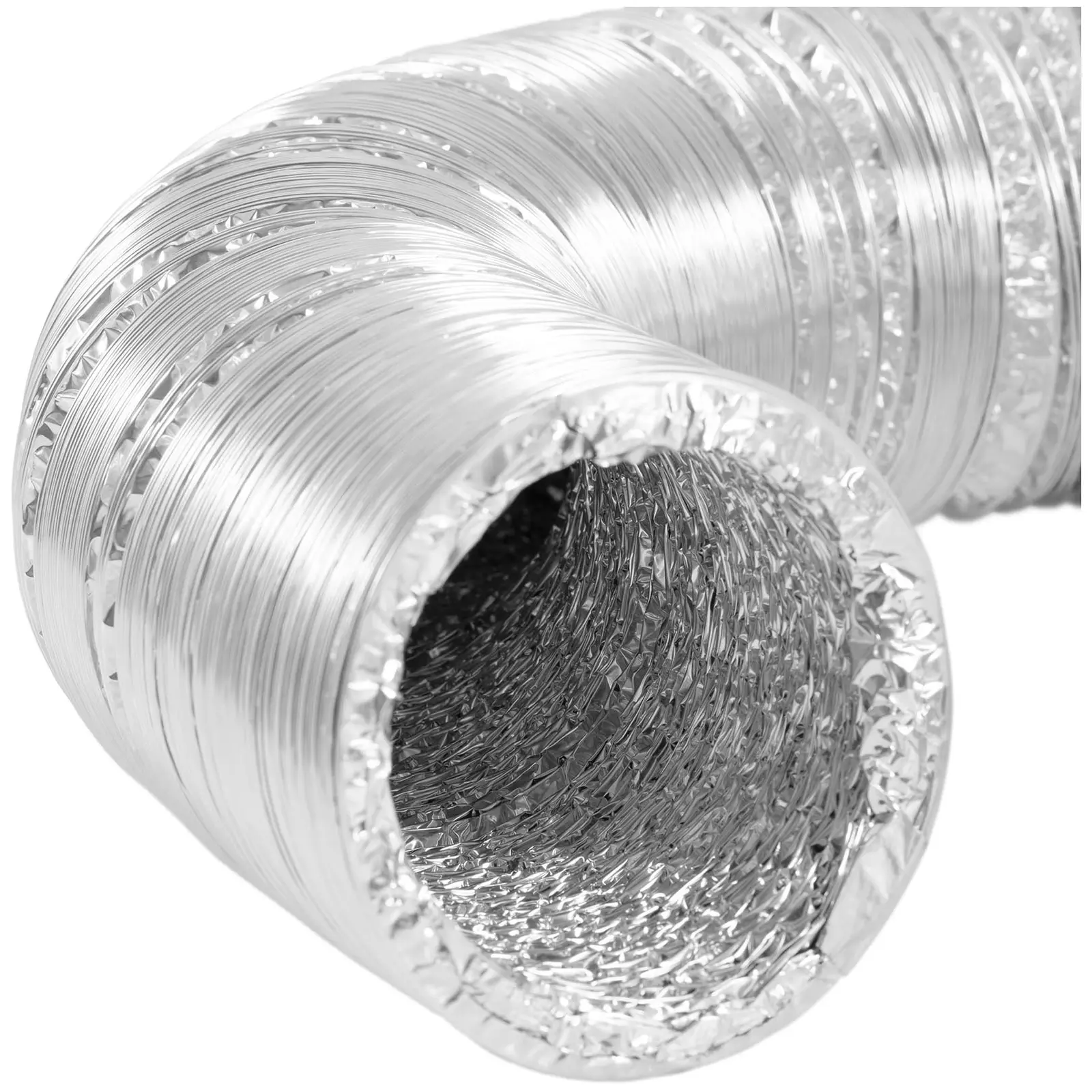 Elszívó tömlő - Ø 100 mm - 10 m hosszú - alumínium