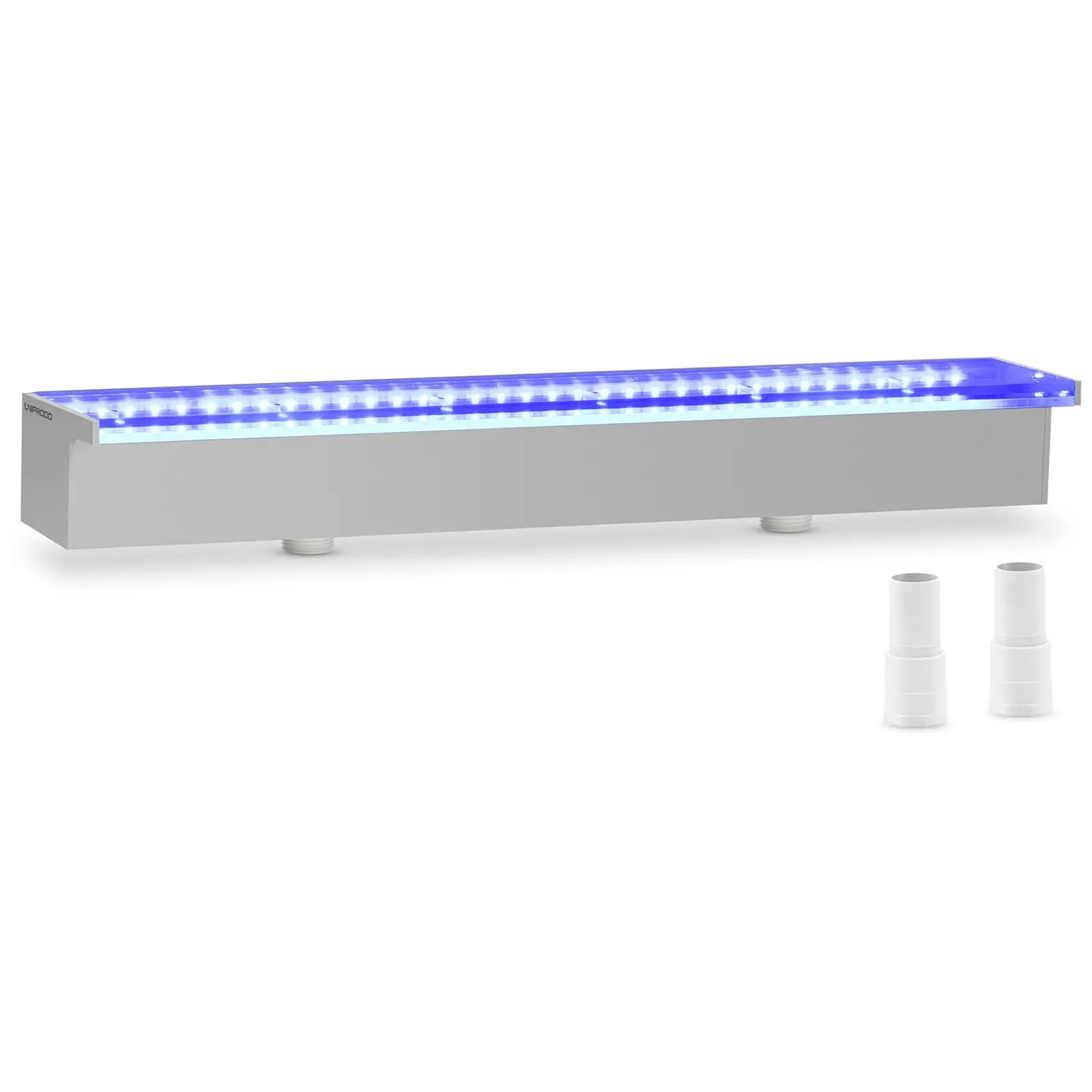 Medence szökőkút - 60 cm - LED világítás - kék/fehér - 30 mm-es vízkivezető nyílás