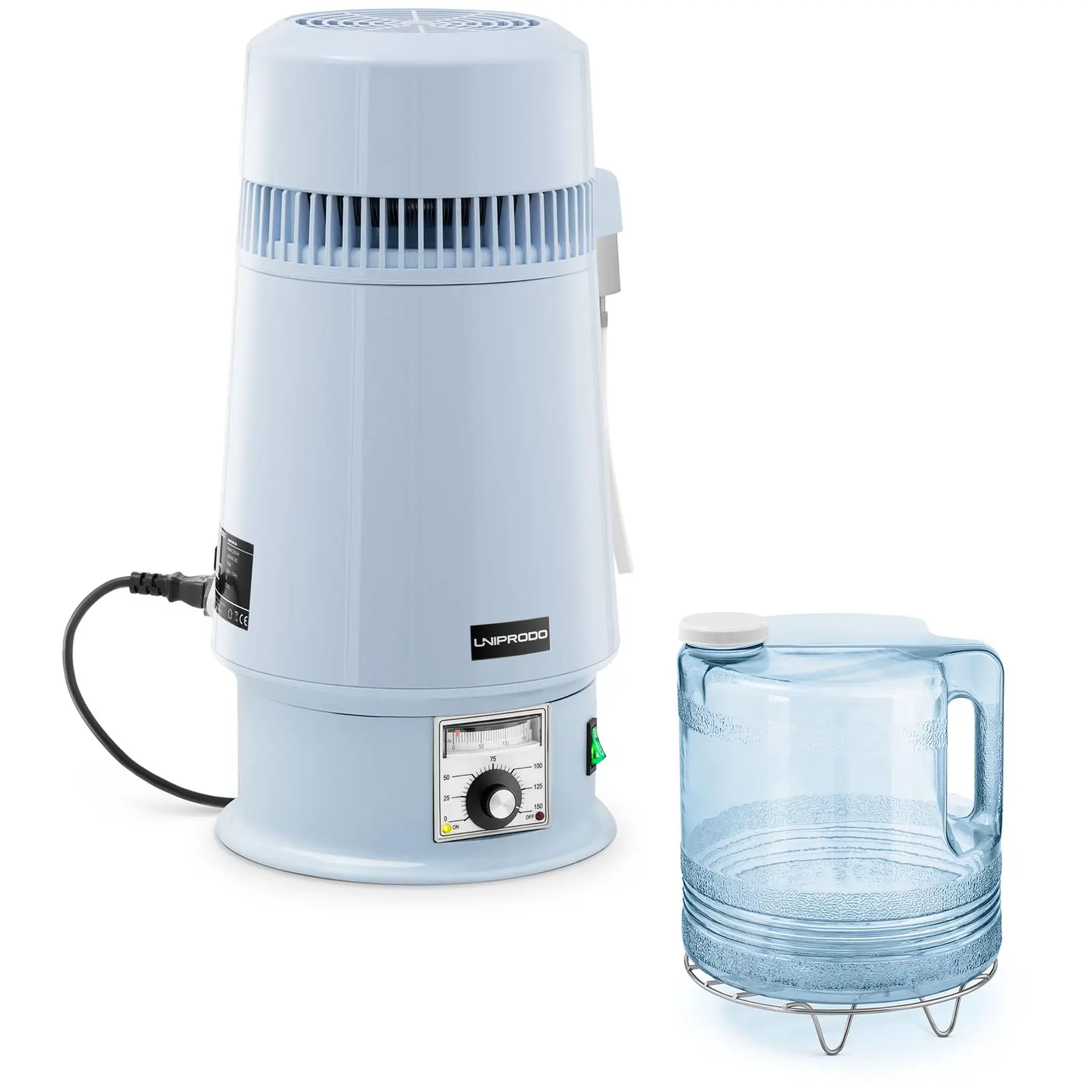 Desztilláló készülék - víz - 4 L - állítható hőmérséklet