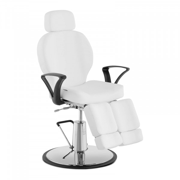 B-termék Pedikűrös szék - 94 x 76 x 117 cm - 200 kg - Fehér